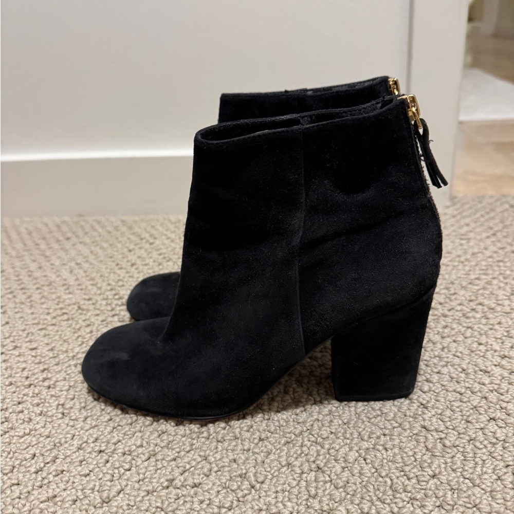 Black Suede Ankle Boots